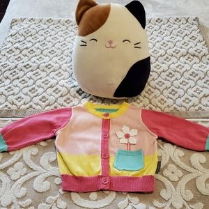 Nutmeg adorable cotton colour-blocked sweater